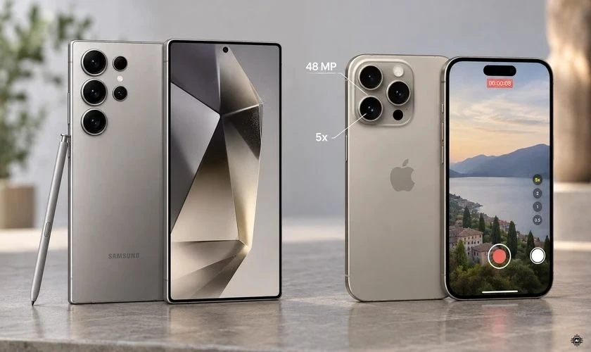 iPhone 15 Pro Max sở hữu camera chính 48MP