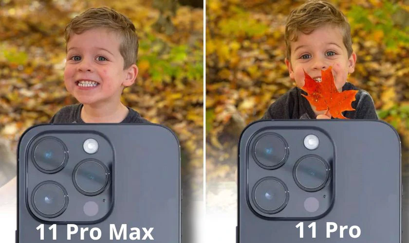 K&iacute;ch thước v&agrave; độ ph&acirc;n giải của 11 Pro Max chiếm ưu thế hơn 