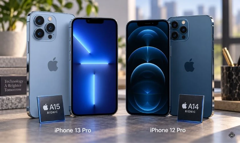 iPhone 13 Pro sử dụng chip Apple A15 Bionic