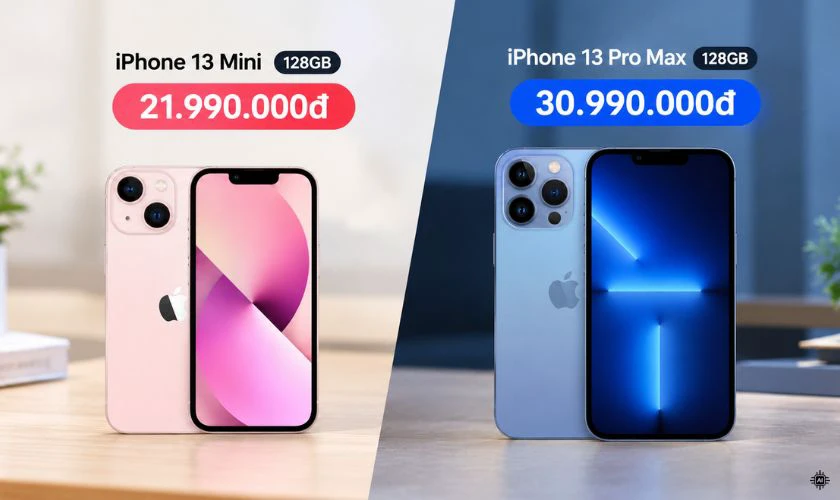Giá iPhone 13 Pro Max cao hơn