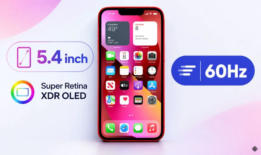 iPhone 13 Mini và iPhone 13 Pro Max về màn hình