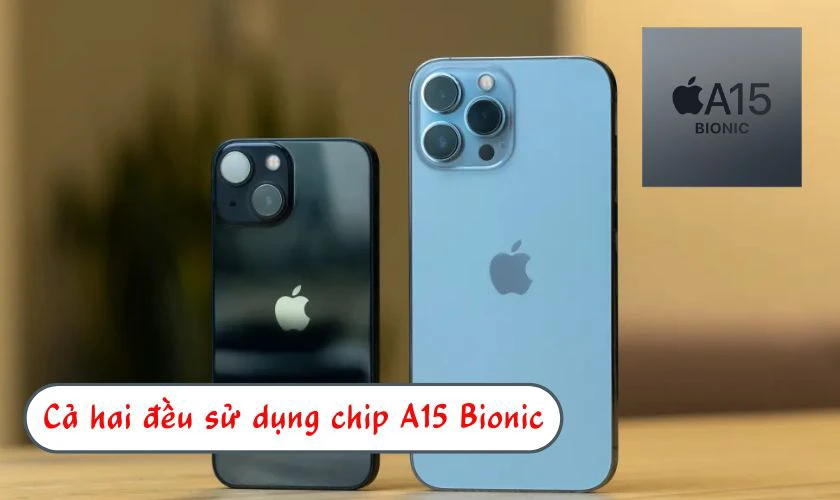 iPhone 13 Mini và iPhone 13 Pro Max về hiệu năng