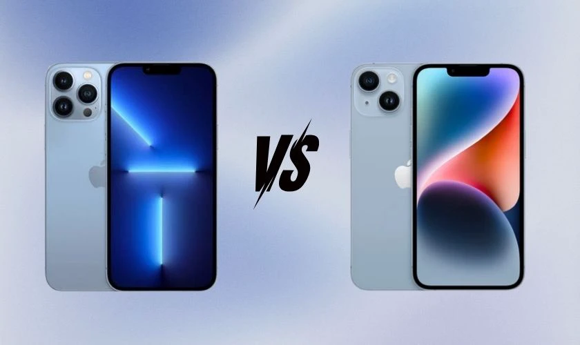 So sánh iPhone 13 Pro và 14 chi tiết
