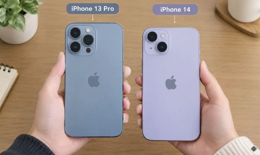 So sánh iPhone 13 Pro và 14 chi tiết về thiết kế