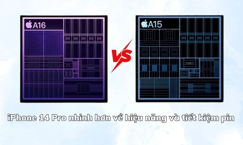 So sánh iPhone 13 Pro và 14 Pro về hiệu năng