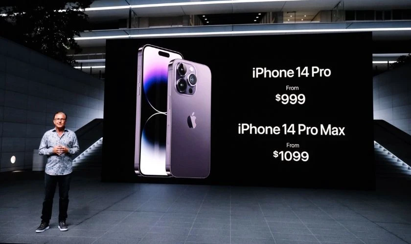 Về giá: iPhone 14 Pro Max có lợi thế về mức giá máy cũ