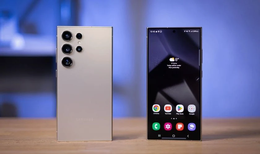 So sánh S24 Ultra và iPhone 14 Pro Max màn hình