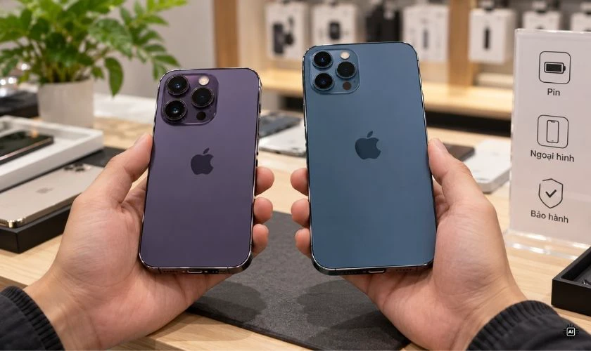 So sánh 2 model về giá bán