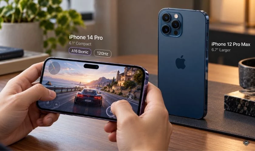 iPhone 14 Pro chụp ảnh chi tiết hơn với camera chính 48MP