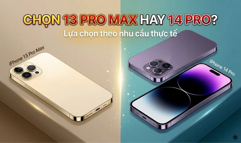 Nên chọn mua iPhone 14 Pro hay iPhone 13 Pro Max?