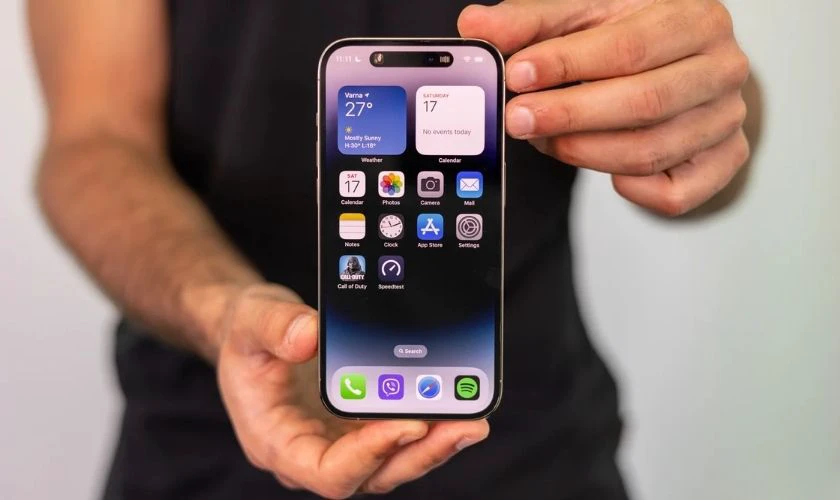 Màn hình 120Hz trên iPhone 14 Pro và 60Hz trên iPhone 16