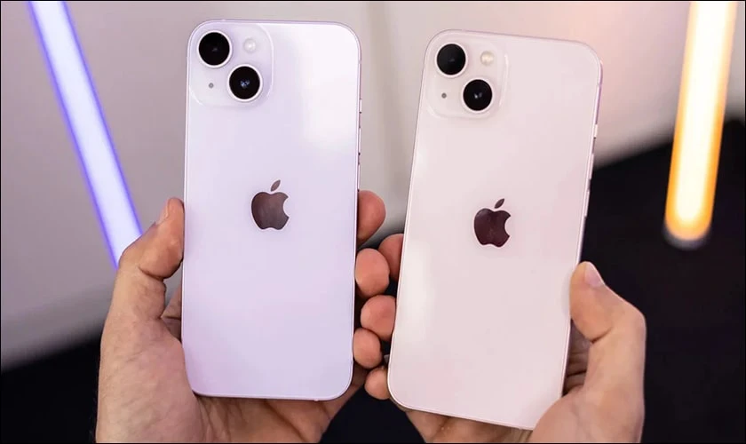 So sánh ngoại hình thiết kế iPhone 14 và 13