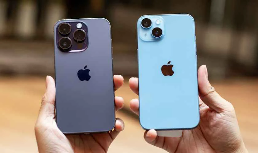 So sánh iPhone 14 và 14 Pro