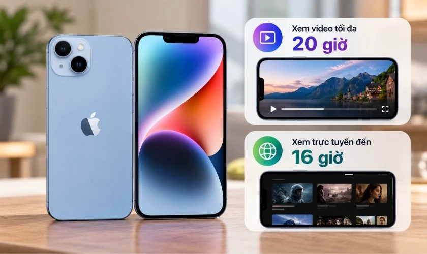 Về pin và sạc: iPhone 14 Pro Max dùng lâu hơn