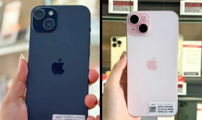 So sánh về giá bán điện thoại cũ giữa 2 model