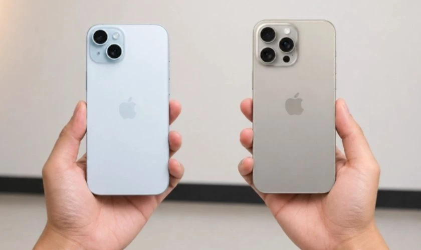 iPhone 15 Pro Max nổi bật với khung viền titanium, mặt lưng kính nhám