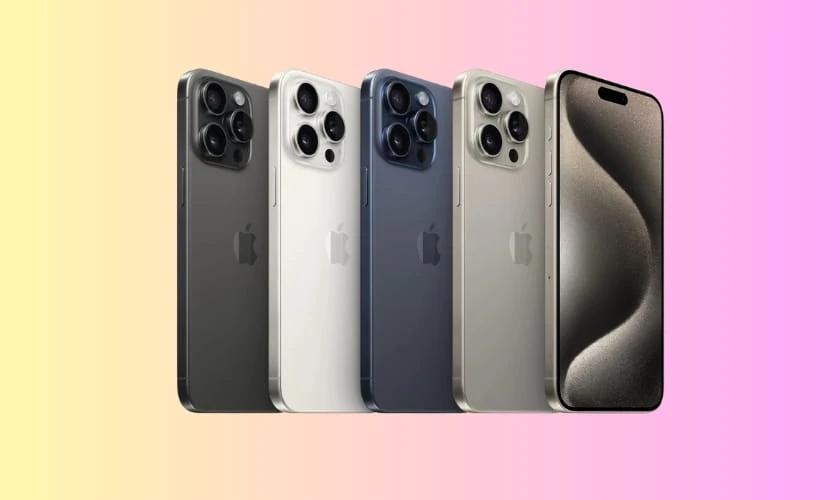 So sánh iPhone 15 Pro Max và 16 Pro
