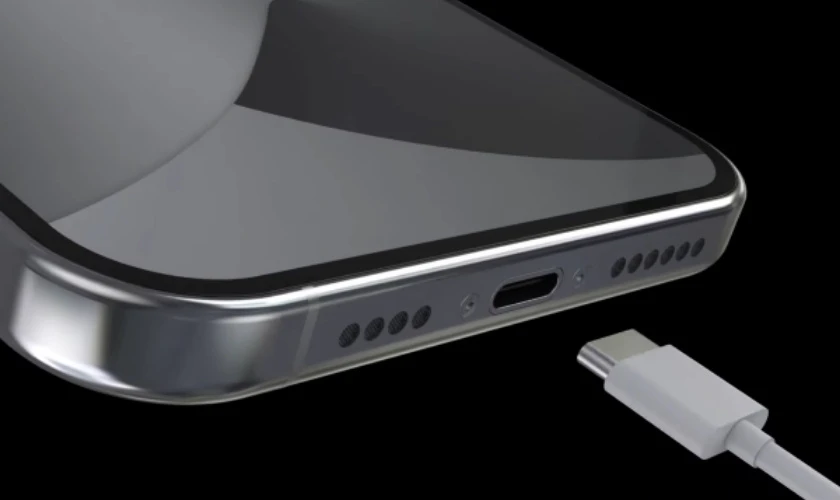 iPhone 15 Pro Max hỗ trợ sạc MagSafe
