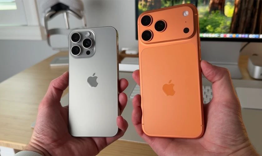 Nên chọn mua iPhone 15 Pro Max hay iPhone 17 Pro Max