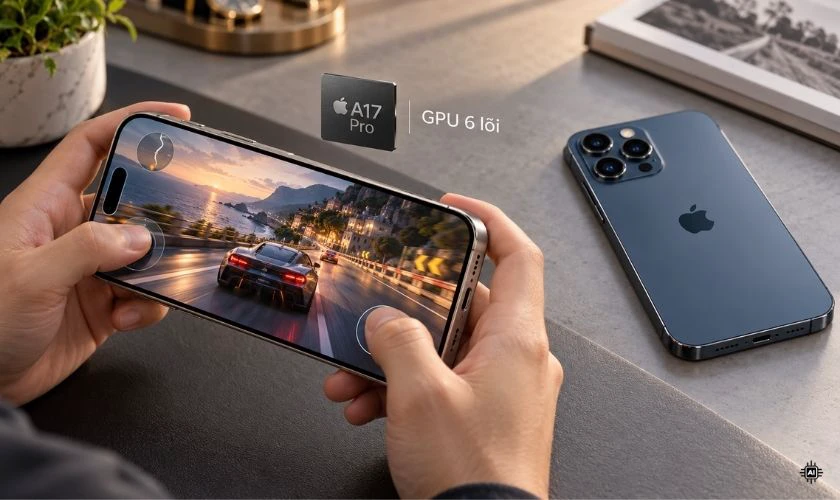 iPhone 15 Pro Max mạnh hơn với chip A17 Pro