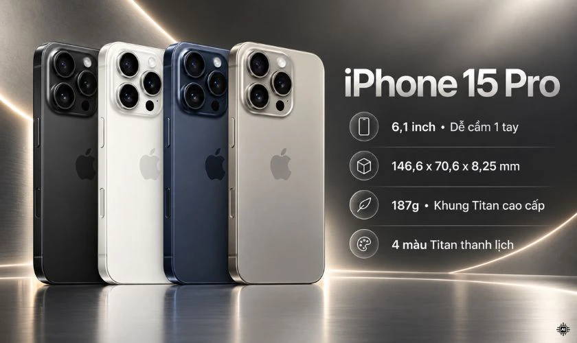 So sánh iPhone 15 Pro và 16 Plus về thiết kế
