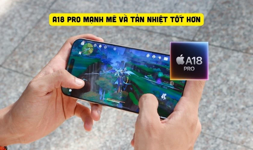 So sánh iPhone 15 Pro và 16 Pro về hiệu năng