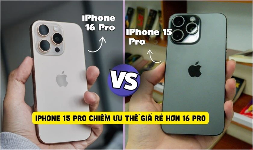 iPhone 15 Pro chiếm ưu thế giá rẻ