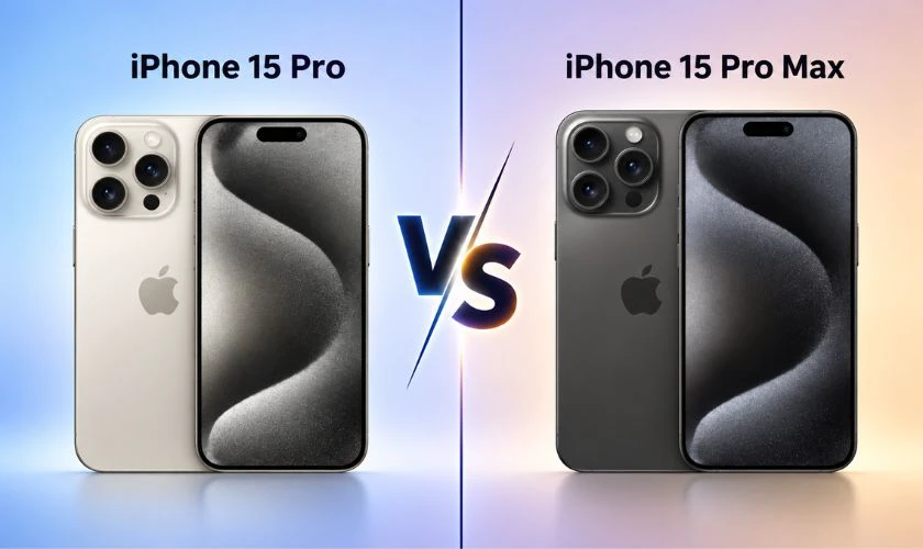 Nên chọn mua iPhone 15 Pro hay 15 Pro Max?