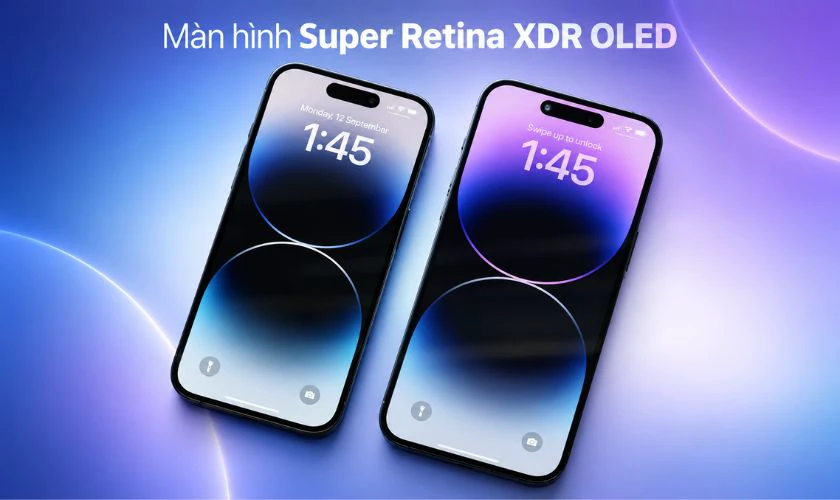 So sánh iPhone 15 Pro và 15 Pro Max về màn hình