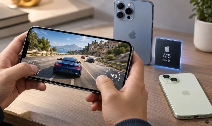 iPhone 13 Pro Max sử dụng chip A15 Bionic
