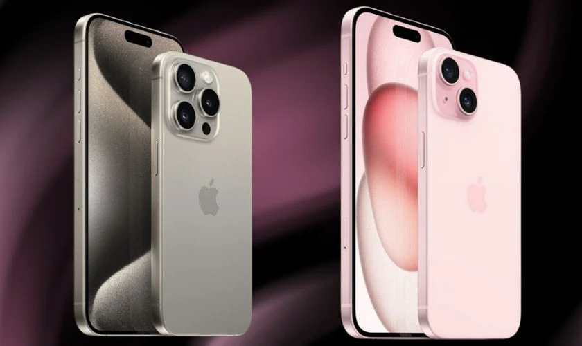 So sánh iPhone 15 và 15 Pro Max chi tiết