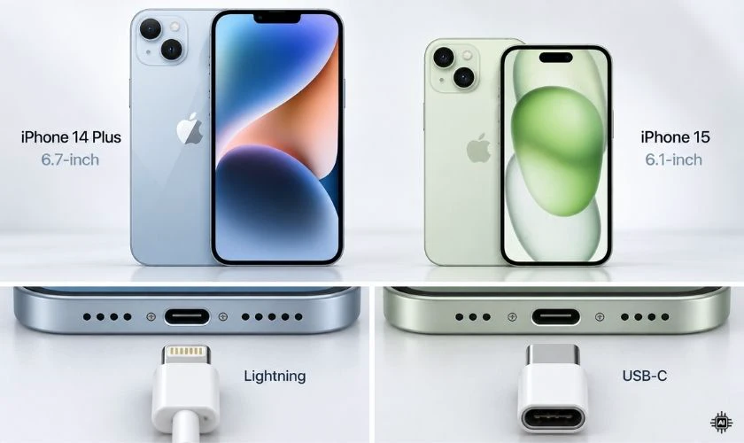 iPhone 15 dùng USB-C