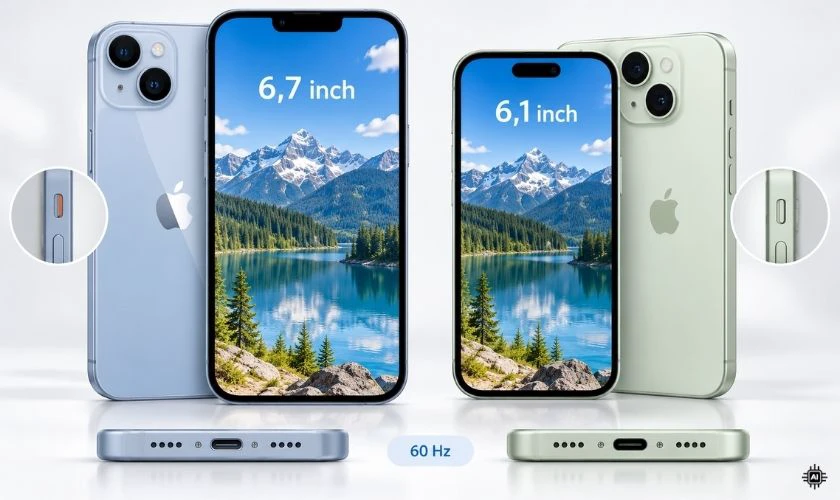 iPhone 14 Plus được trang bị màn hình Super Retina XDR OLED 6,7 inch