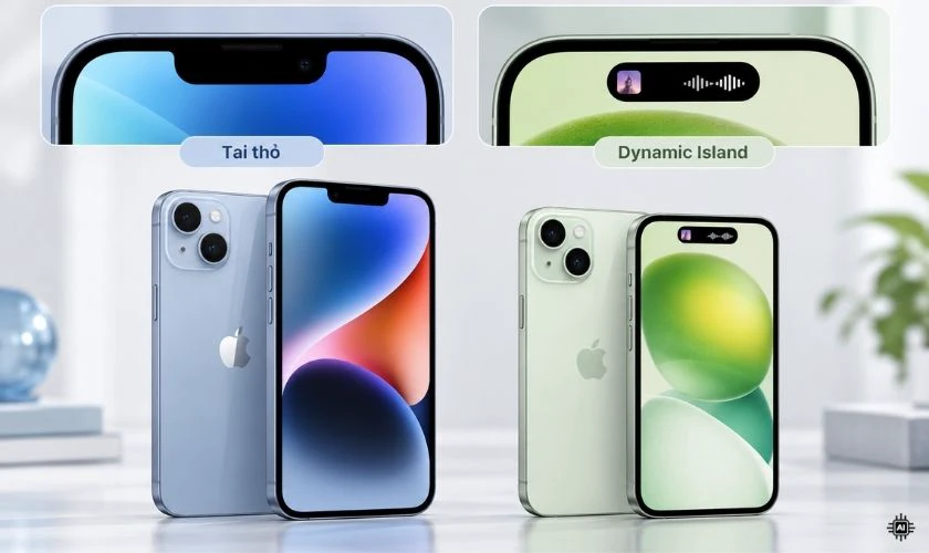 iPhone 15 đã chuyển sang Dynamic Island