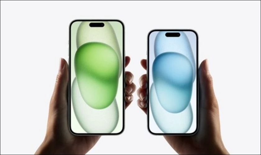 iPhone 15 được trang bị màn hình 6,1 inch, độ phân giải 2556 × 1179 pixel