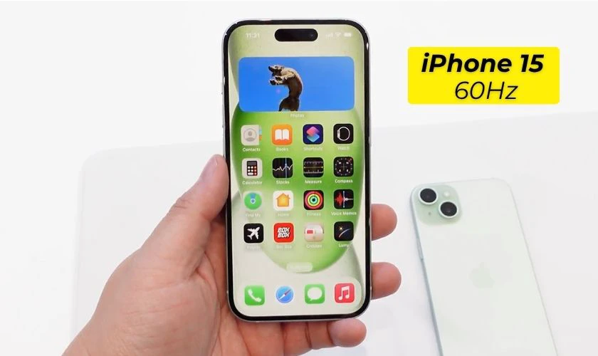 So sánh iPhone 15 và iPhone 15 Pro về màn hình