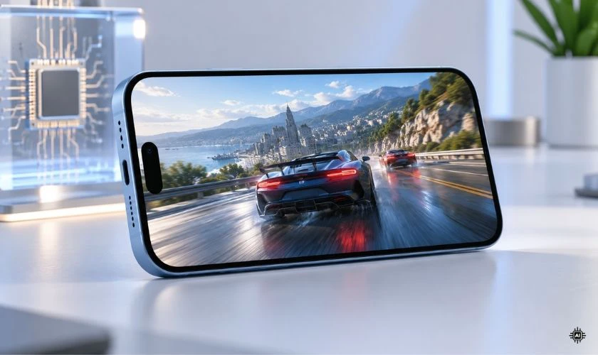 iPhone 15 sử dụng chip Apple A16 Bionic với CPU 6 lõi và GPU 5 lõi