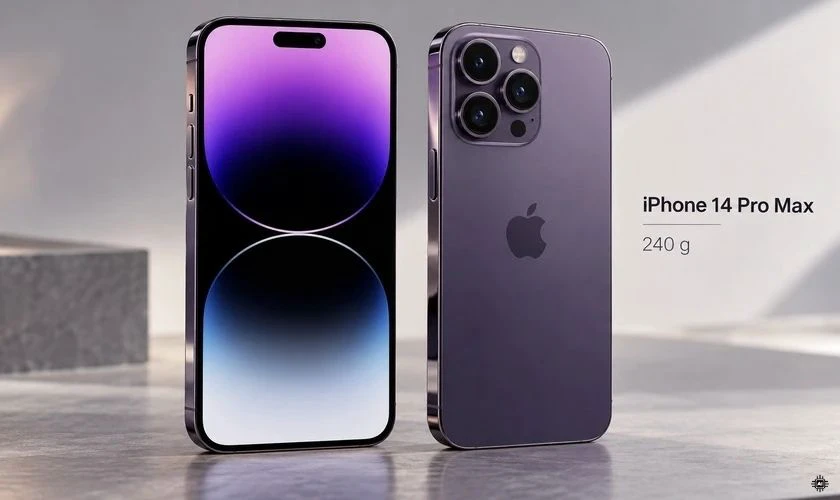 iPhone 16 Plus nhẹ hơn, 14 Pro Max cao cấp hơn
