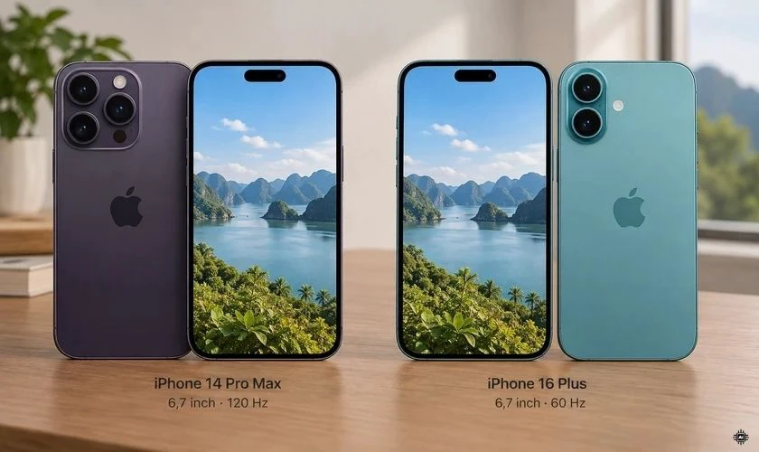 Cả 2 đều được trang bị màn hình OLED Super Retina XDR kích thước 6,7 inch