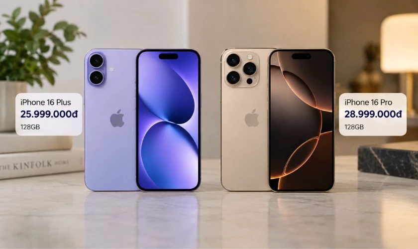 Về giá: iPhone 16 Plus dễ tiếp cận hơn