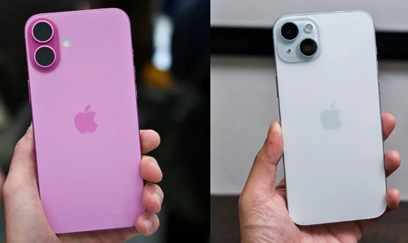 So sánh iPhone 15 Plus và 16 Plus chi tiết
