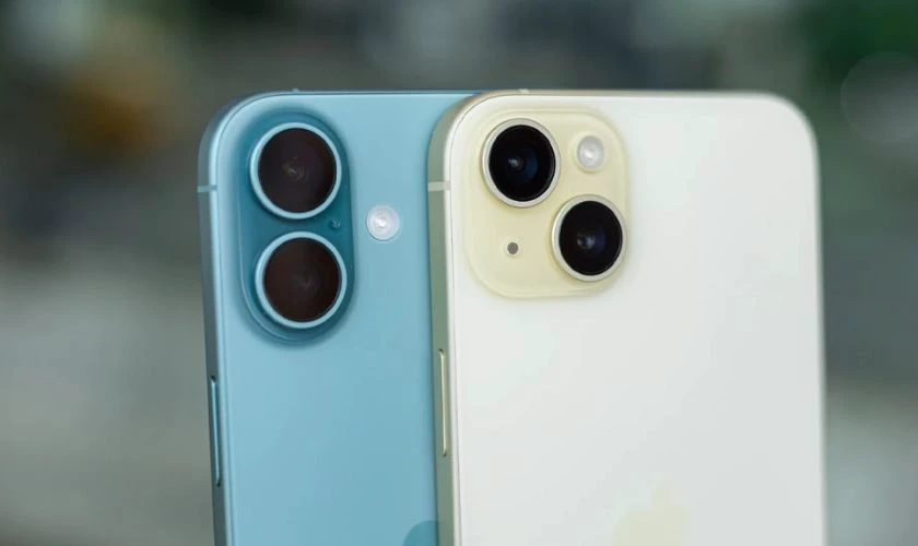 Cả hai model đều có camera chính 48MP và camera Ultra Wide 12MP