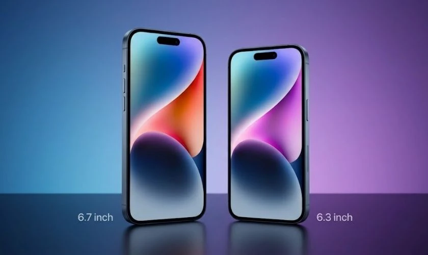 iPhone 16 Plus sở hữu màn hình Super Retina XDR OLED 6,7 inch