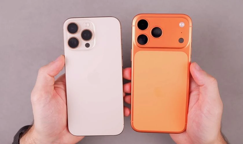 17 Pro Max thay đổi đáng kể so với 16 Pro Max