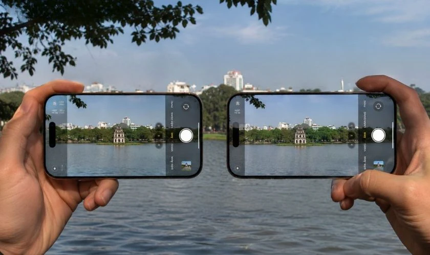 iPhone 17 Pro Max cả ba camera sau đều sử dụng cảm biến 48MP,