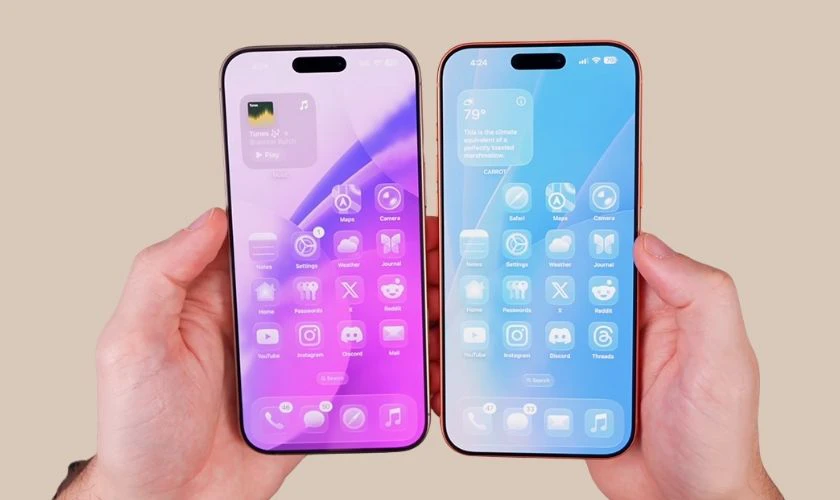 So sánh về dung lượng pin và sạc giữa 2 máy