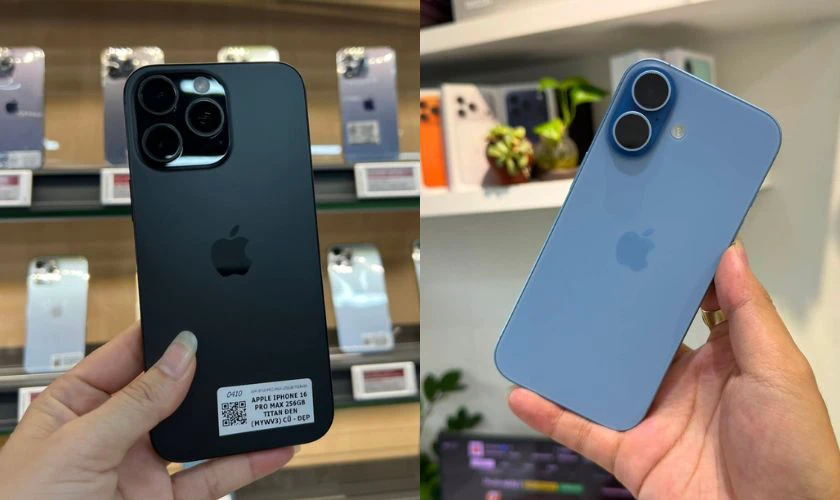 Nên chọn mua iPhone 16 Pro Max hay iPhone 17
