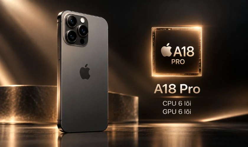 Về hiệu năng: A18 Pro vẫn có lợi thế cấu hình GPU