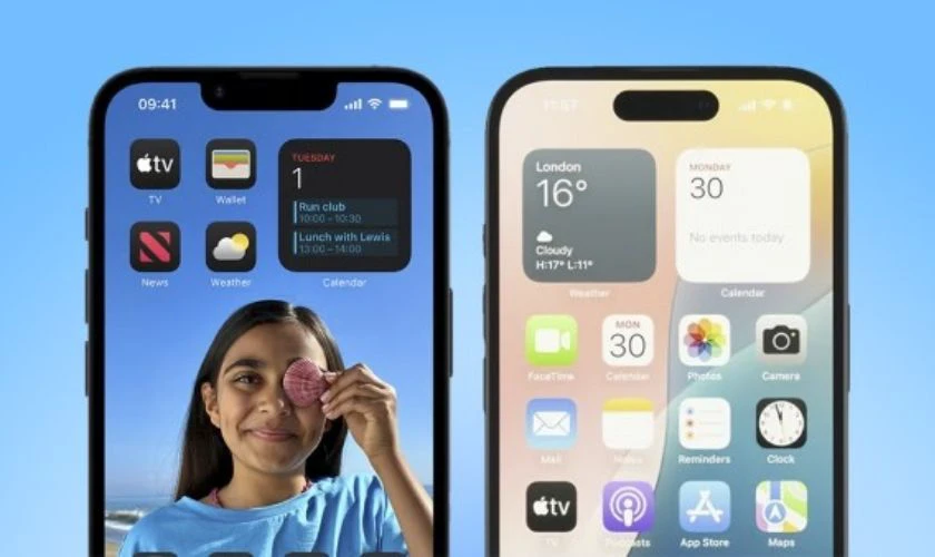 Về màn hình: iPhone 16 có độ sáng và tính năng hiển thị tốt hơn