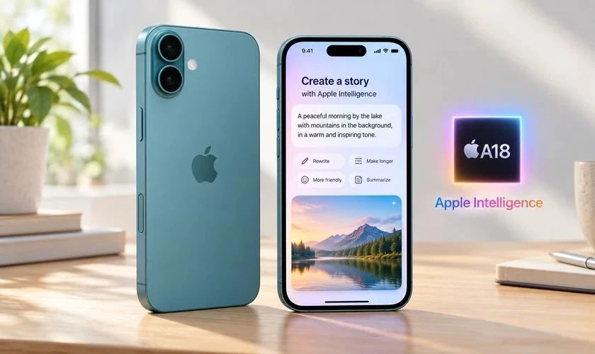 iPhone 16 được trang bị chip A18 với CPU 6 lõi